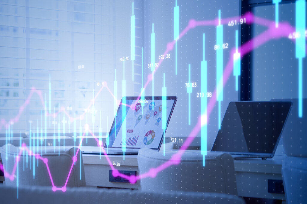 Tela com desempenho das melhores etfs